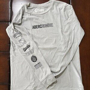 Abercrombie kids long-sleeve logo tee